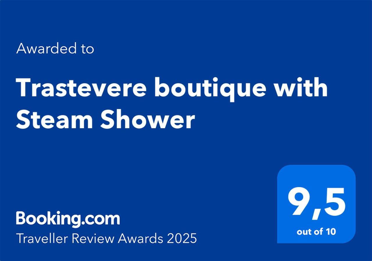 Trastevere Boutique With Gym And Steam Shower Róma Kültér fotó